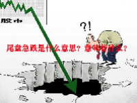 尾盘急跌是什么意思？意味着什么？