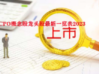 CPO概念股龙头股最新一览表2023