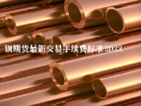 铜期货最新交易手续费标准2023