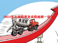 2023年水泥股票龙头股最新一览表
