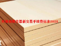 纤维板期货最新交易手续费标准2023
