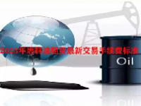 2023年燃料油期货最新交易手续费标准