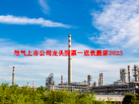 然气上市公司龙头股票一览表最新2023