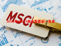2023年MSCI概念股最新一览表