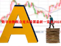 数字金融概念龙头股票最新一览表2023