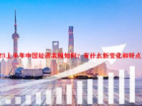2023上半年中国经济表现如何？有什么新变化和特点？