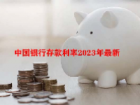 中国银行存款利率2023年最新