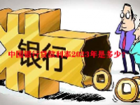 中国银行贷款利率2023年是多少？