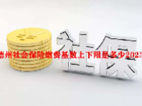 德州社会保险缴费基数上下限是多少2023？
