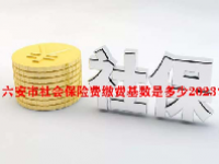 六安市社会保险费缴费基数是多少2023？