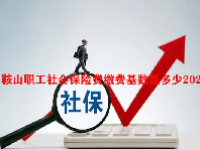 马鞍山职工社会保险费缴费基数是多少2023？