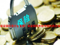 保证保险是什么意思？保证保险和信用保险的区别？