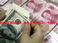 人民币兑换欧元汇率今日价格2023年8月21日