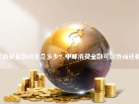 中邮消费金融利息是多少？中邮消费金融可以协商还款吗?