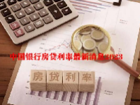 中国银行房贷利率最新消息2023