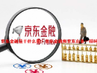 京东金融是干什么的？京东金融和京东白条一样吗？