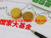 大基金概念龙头股票最新一览表2023