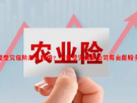 小麦受灾保险怎么赔偿？小麦受灾保险公司每亩能赔多少钱？