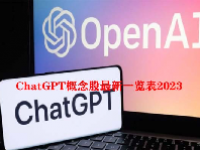 ChatGPT概念股最新一览表2023