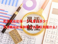 灵活就业社保一个月要交多少？灵活就业社保和职工社保区别是什么？