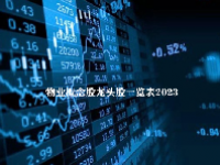 物业概念股龙头股一览表2023