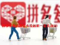 拼多多概念股龙头股最新一览表2023