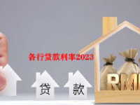 各行贷款利率2023