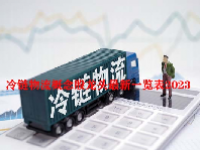 冷链物流概念股龙头最新一览表2023