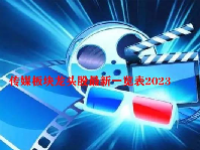 传媒板块龙头股最新一览表2023