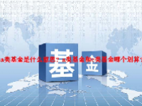 a类基金是什么意思？a类基金和c类基金哪个划算？