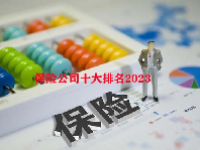保险公司十大排名2023