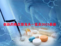 创新药概念股龙头一览表2023最新