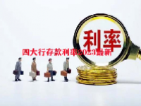 四大行存款利率2023最新