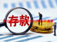 长沙银行存款利率2023年11月最新