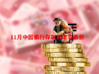 11月中国银行存款利率表最新