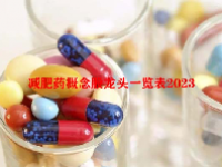 减肥药概念股龙头一览表2023