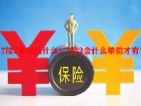 7险2金包括什么？7险2金什么单位才有？