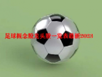 足球概念股龙头股一览表最新2023