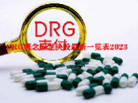 DRG概念股龙头股最新一览表2023
