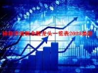 稀缺资源概念股龙头一览表2023最新