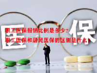 职工医保报销比例是多少？职工医保和居民医保的区别是什么？