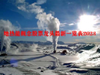 地热能概念股票龙头最新一览表2023