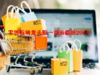 零售板块龙头股一览表最新2023