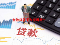 金融贷款平台有哪些？