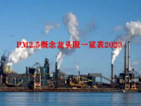 PM2.5概念龙头股一览表2023