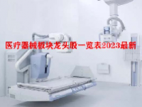 医疗器械板块龙头股一览表2023最新