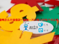 借呗怎么开通借款？借呗一万分期12月每个月还多少？