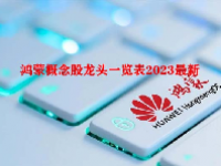 鸿蒙概念股龙头一览表2023最新