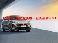 长安汽车概念龙头股一览表最新2023