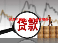 容易申请的小贷产品有哪些？